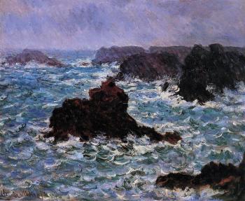 Claude Oscar Monet : Belle-Ile, Rain Effect